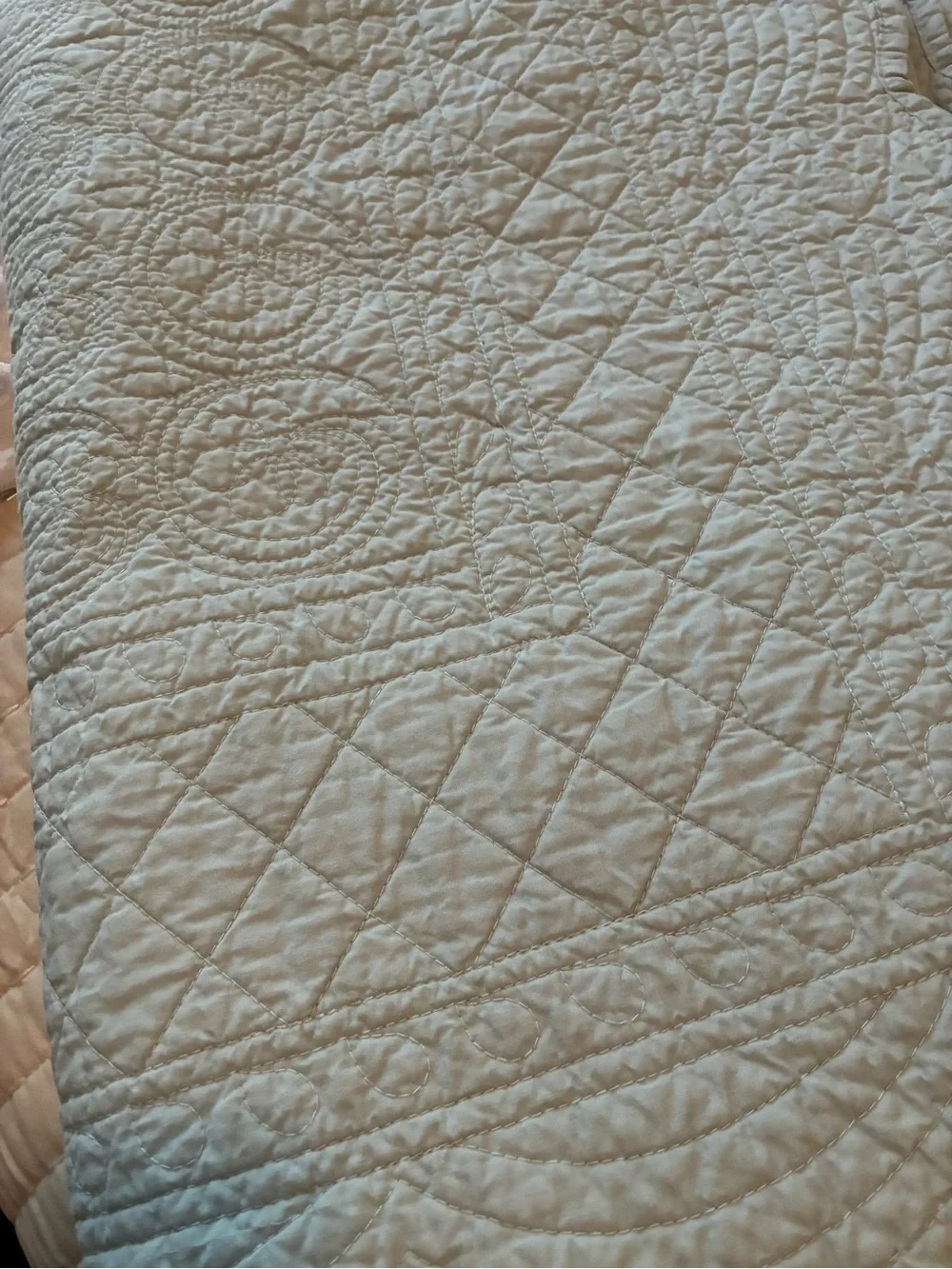 Simply Shabby Chic Quilted twin Matalasse & Sham
